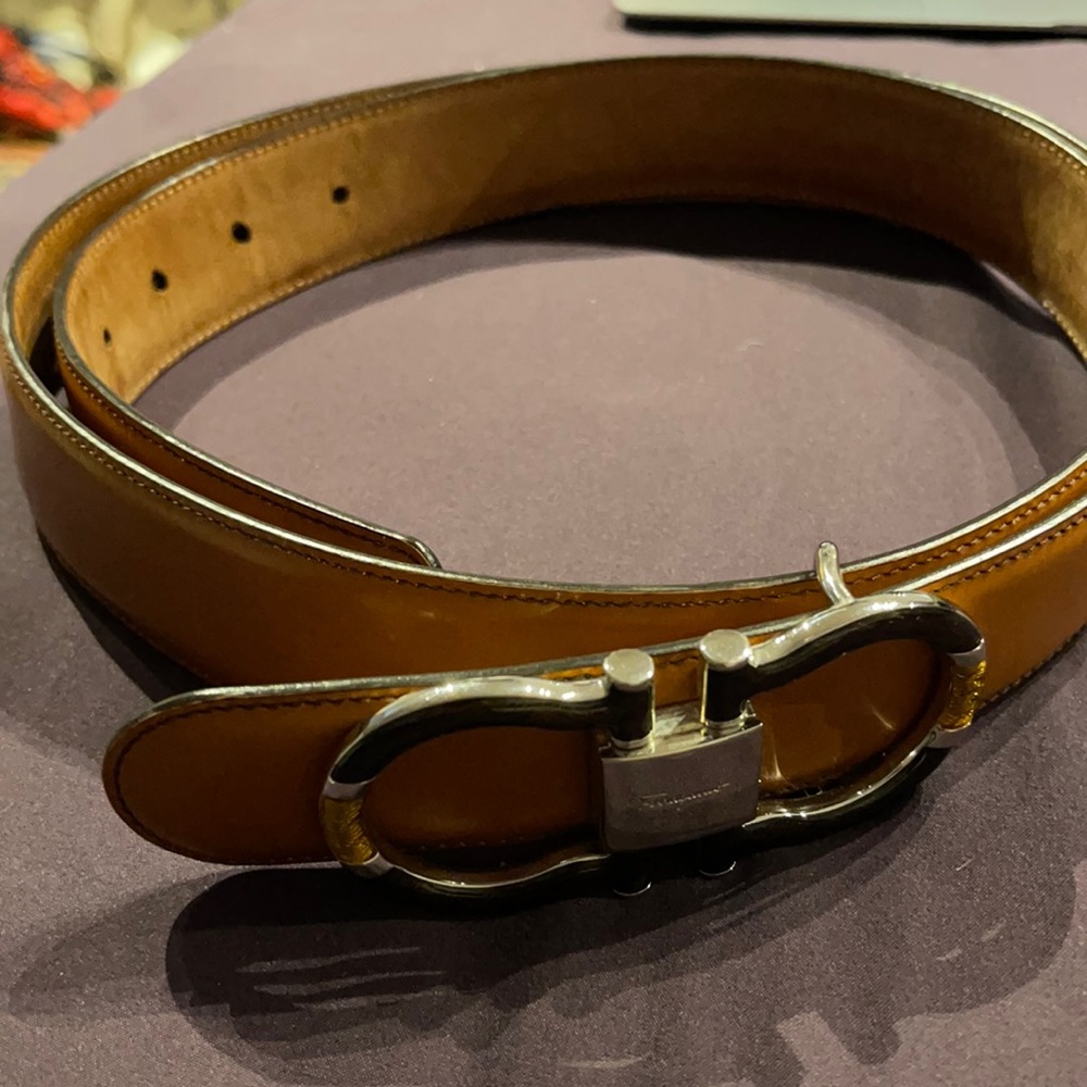Ferragamo Special Edition Belt-Brown - US 40/120cm